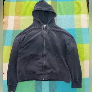 Vintage Sun faded full zip hoodie